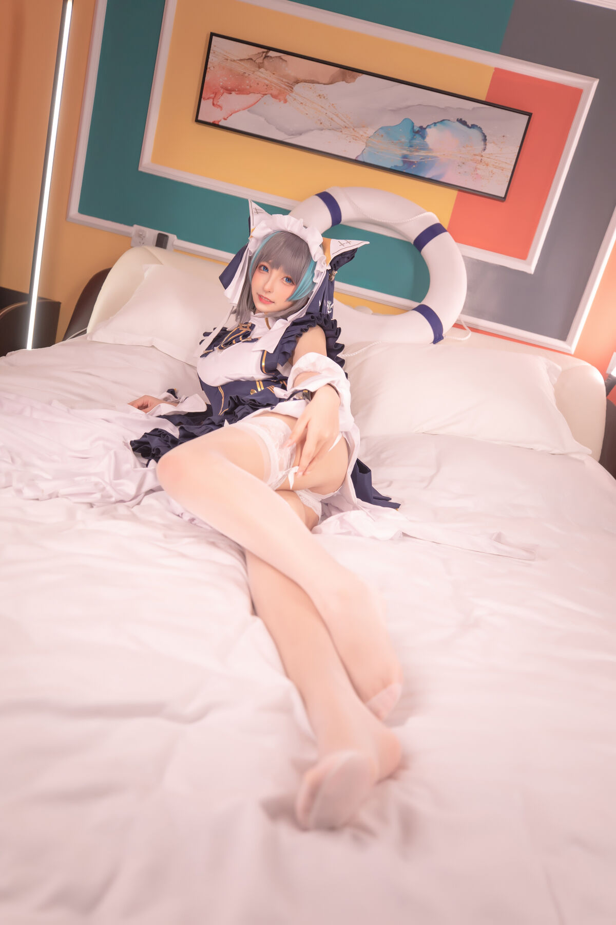 Coser@神楽坂真冬 Vol 085 绝对企画 柴郡cos 纯色庭院 Part3 0018 8127605647.jpg