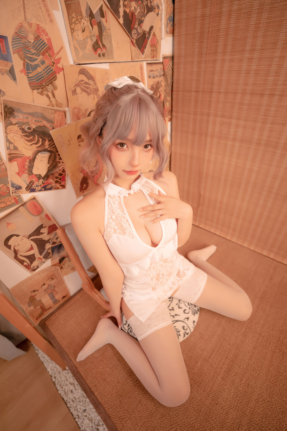 Coser@神楽坂真冬 Vol 099 白旗袍 0002 5793889325.jpg