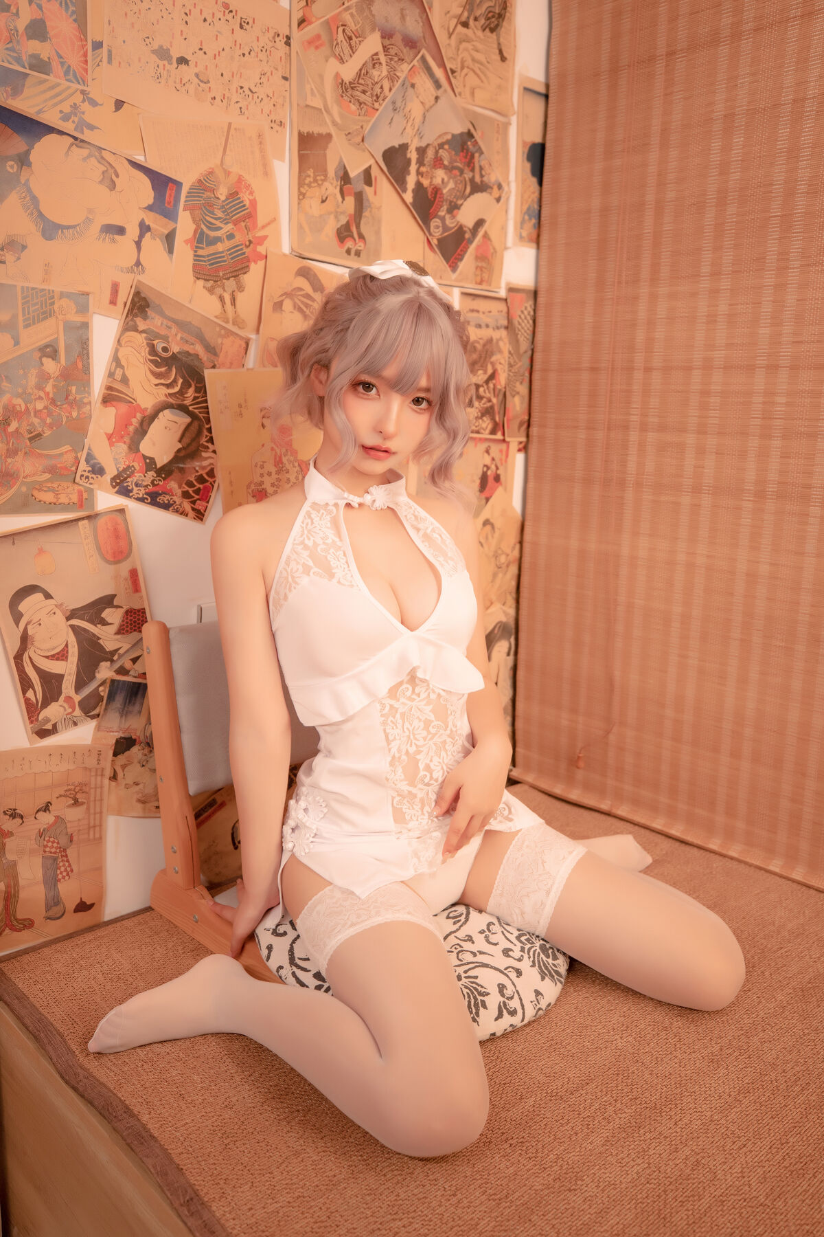 Coser@神楽坂真冬 Vol 099 白旗袍 0004 3068371138.jpg