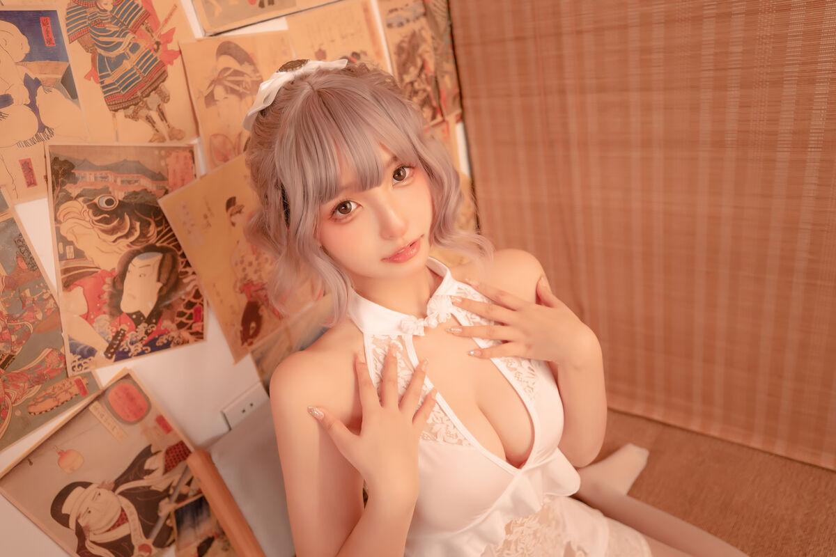 Coser@神楽坂真冬 Vol 099 白旗袍 0010 9540643474.jpg