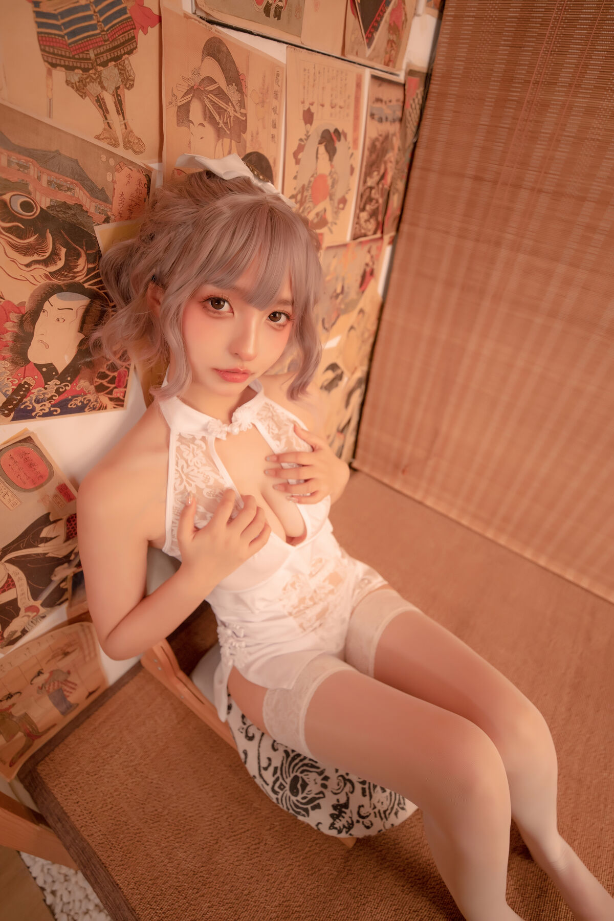 Coser@神楽坂真冬 Vol 099 白旗袍 0031 6168688326.jpg