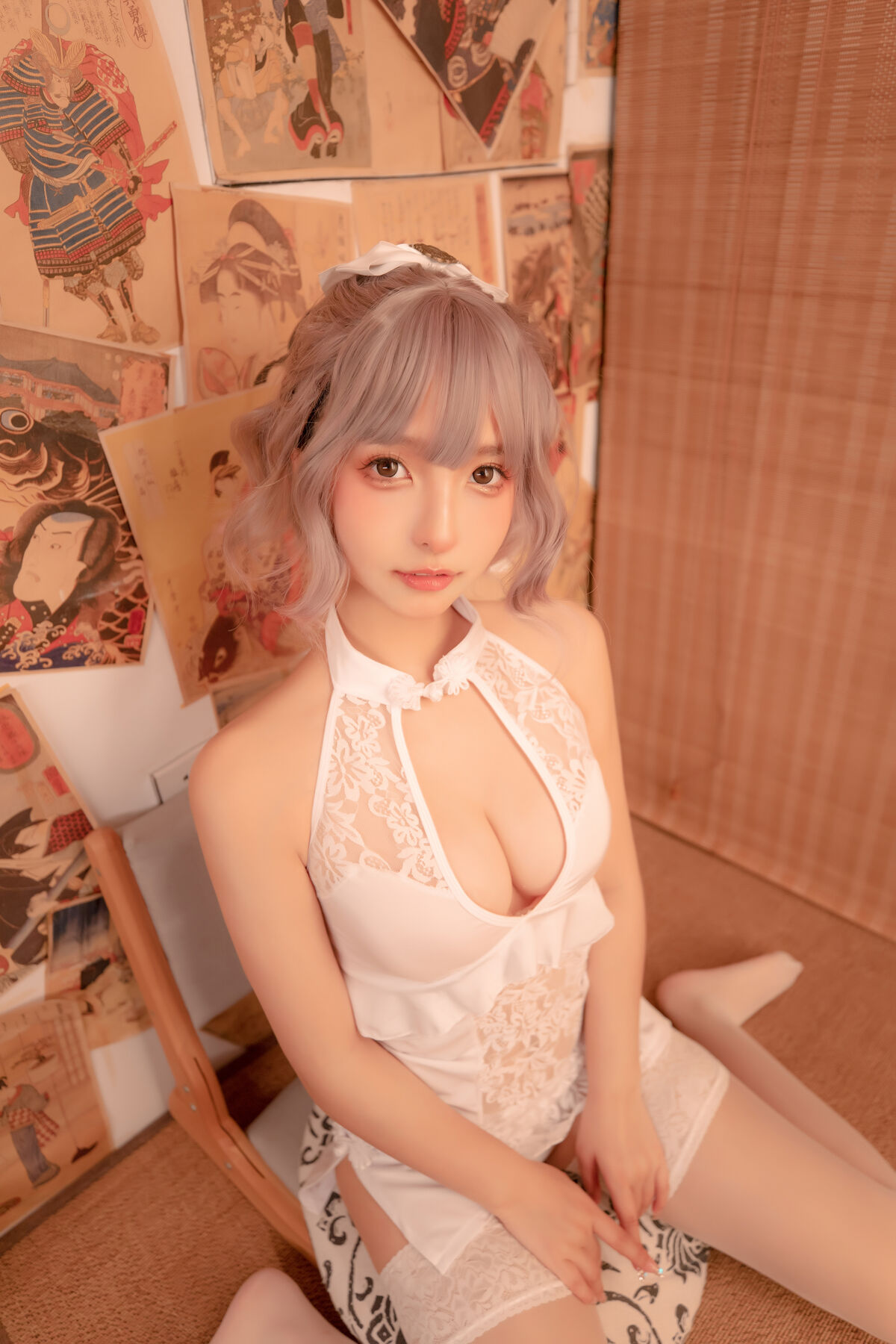 Coser@神楽坂真冬 Vol 099 白旗袍 0075 9451067785.jpg