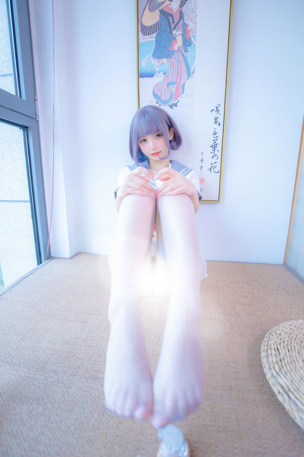 Coser@神楽坂真冬 Vol 100 灰丝吊带JK 0035 3439354139.jpg