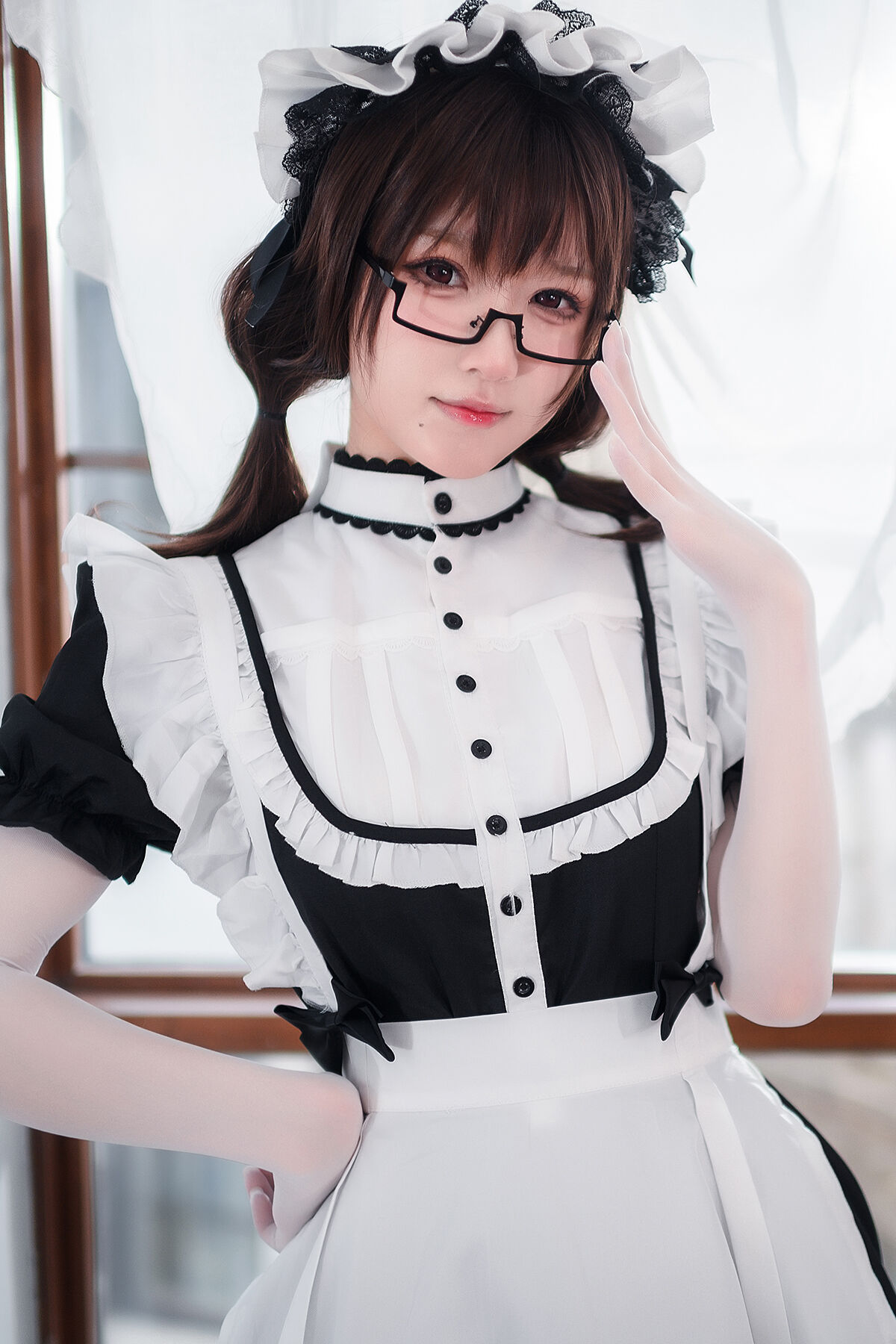 Coser@阿包也是兔娘 – 传统长裙女仆