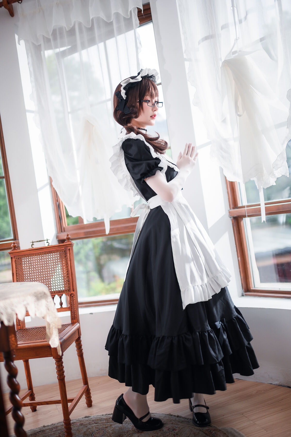 Coser@阿包也是兔娘 传统长裙女仆 0034 8791489055.jpg