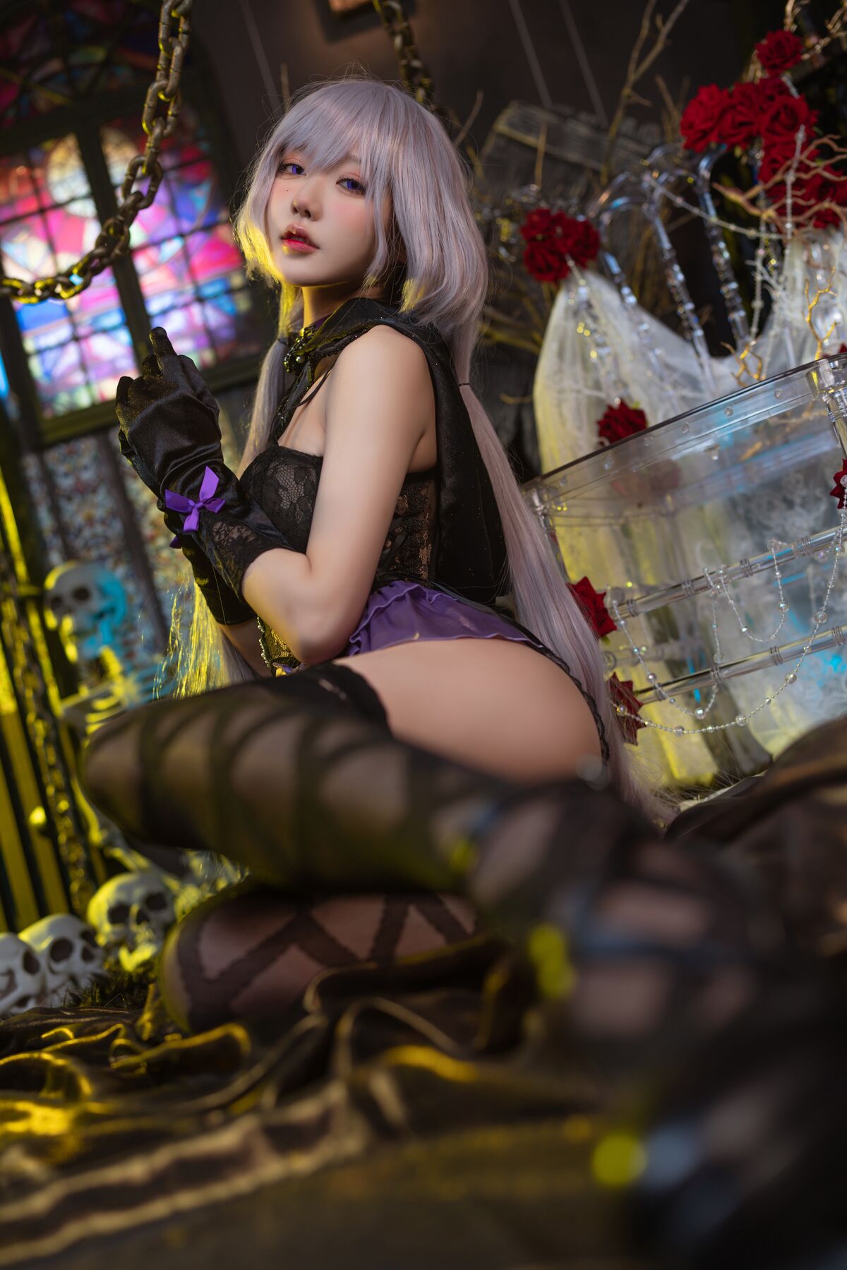 Coser@阿包也是兔娘 午夜瞌睡魔女 0012 6611527905.jpg