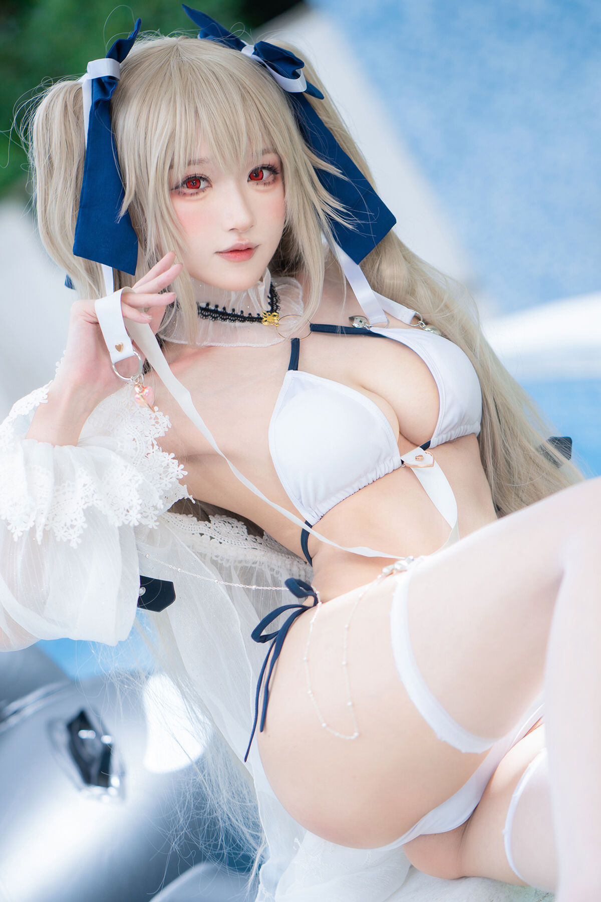 Coser@阿包也是兔娘 – 安克雷奇泳装