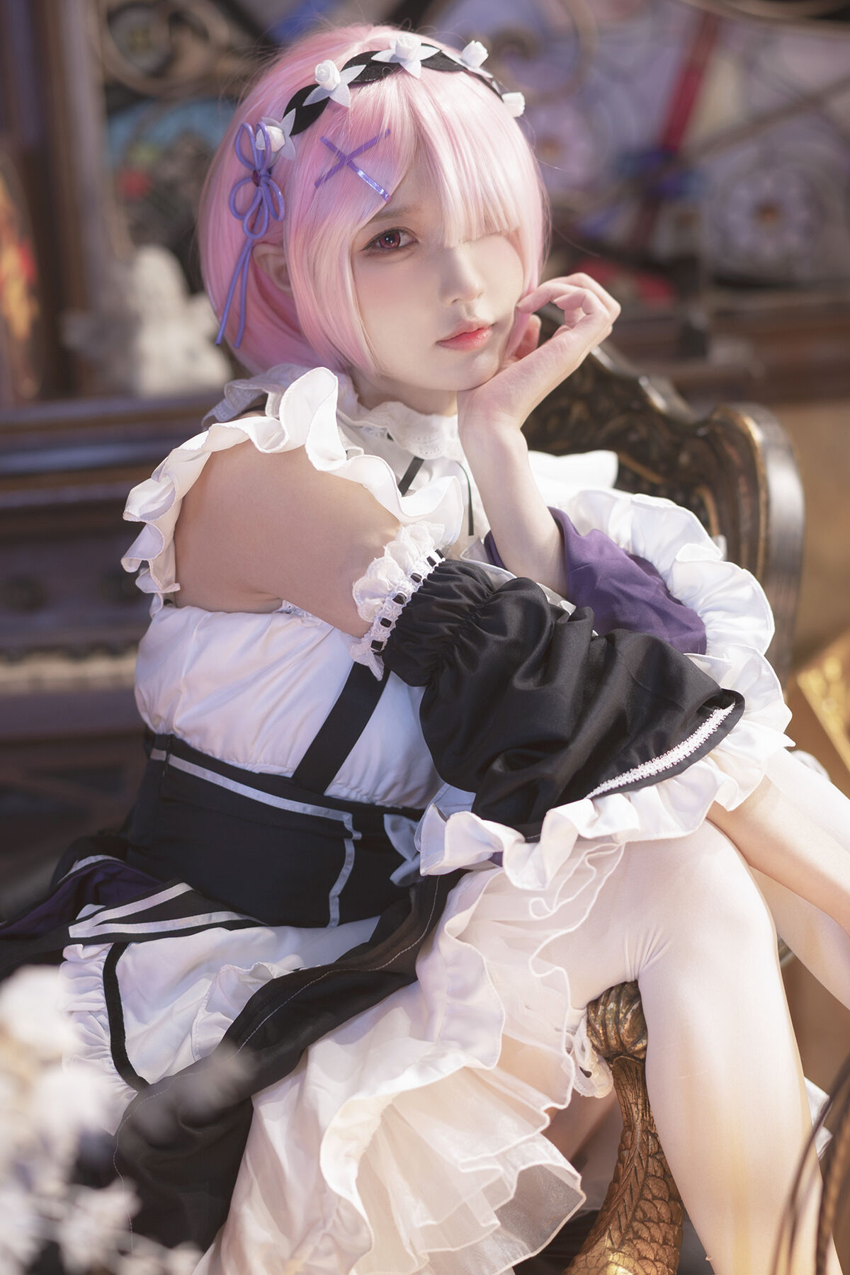 Coser@阿包也是兔娘 – 拉姆女仆