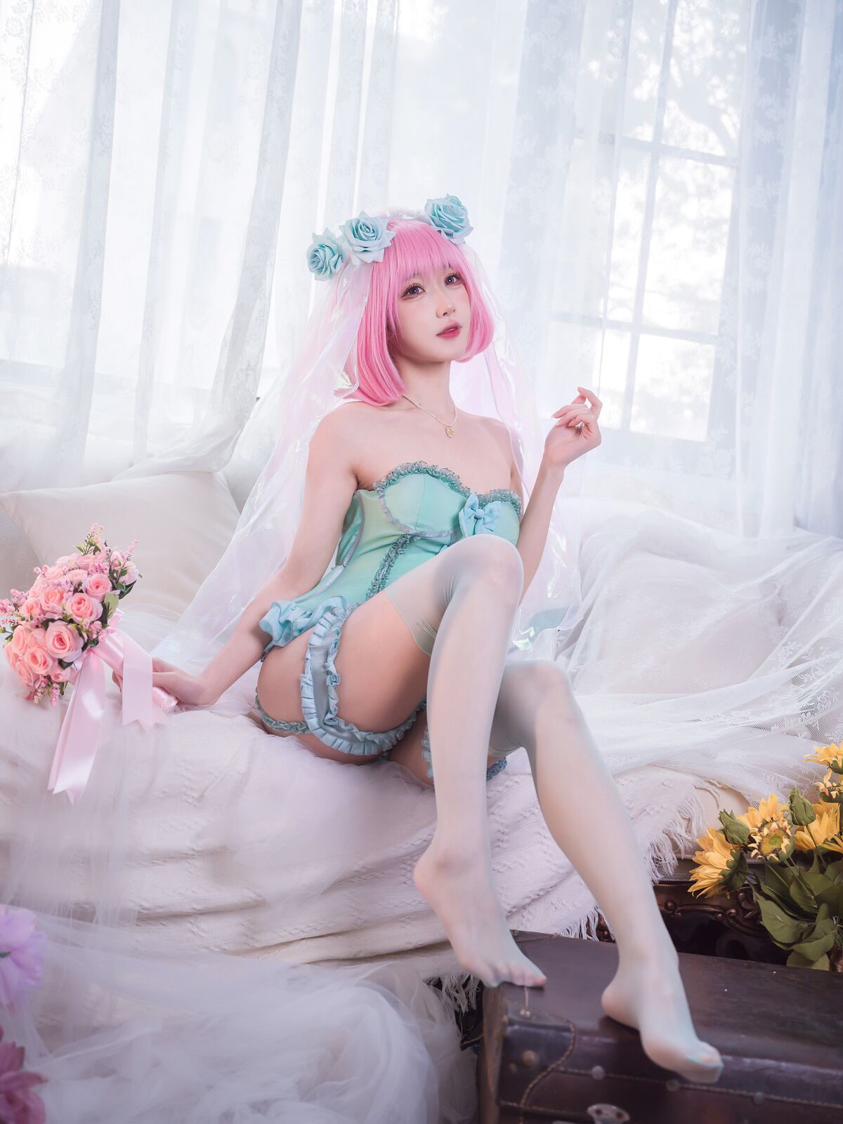 Coser@阿包也是兔娘 王女梦梦 婚纱内衣 0018 1410097527.jpg