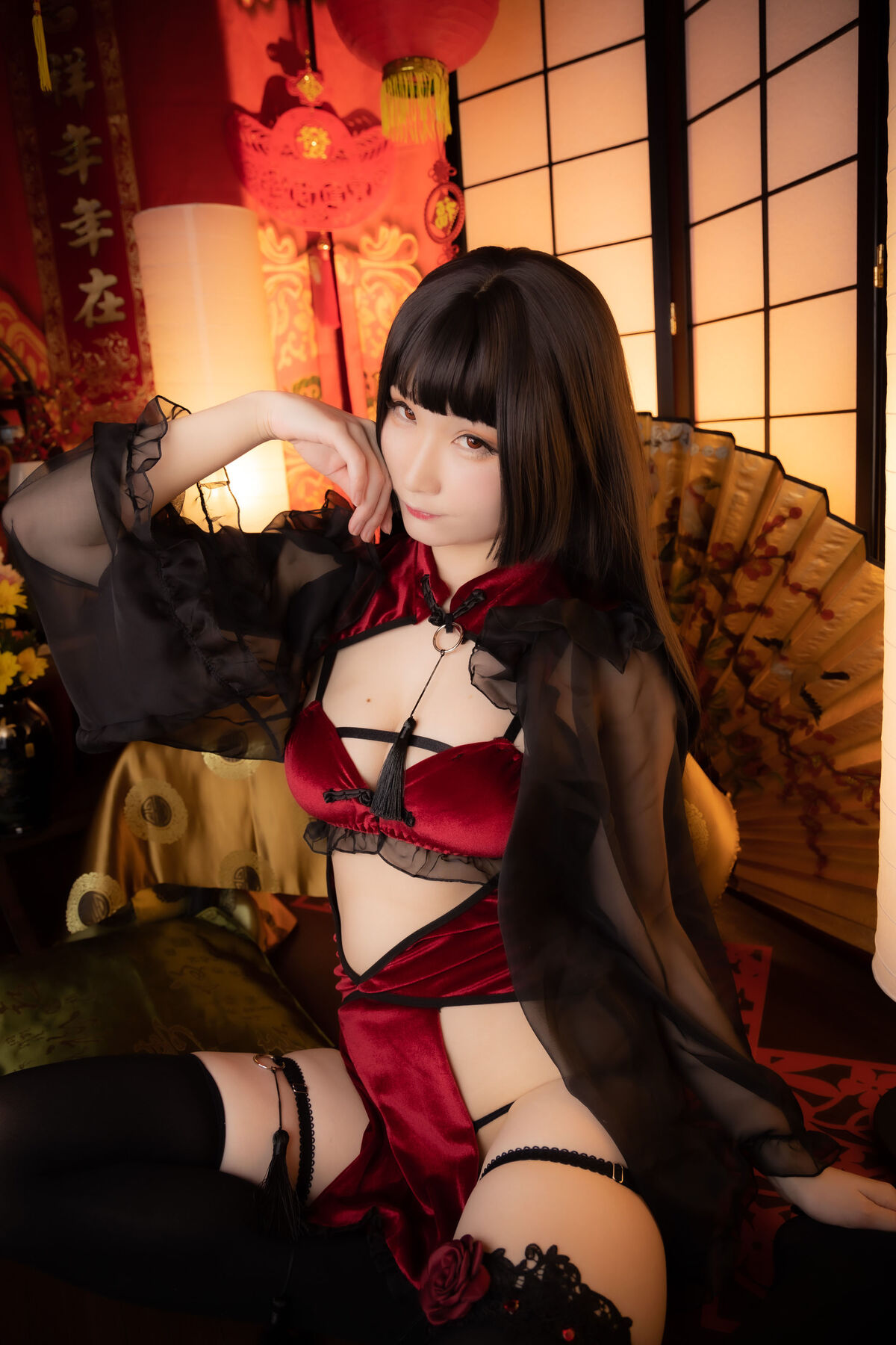 Coser@atsuki あつき Dl限定 Cheooooongsam オリジナルチャイナrom2 Red china 0017 3200833380.jpg