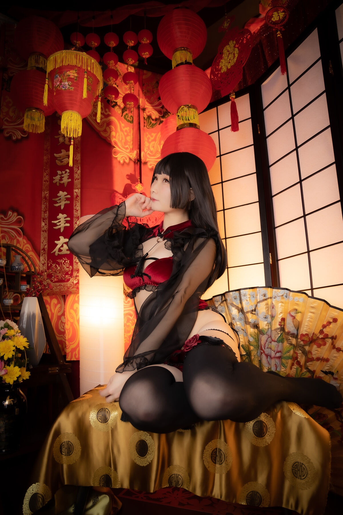 Coser@atsuki あつき Dl限定 Cheooooongsam オリジナルチャイナrom2 Red china 0030 6019045825.jpg