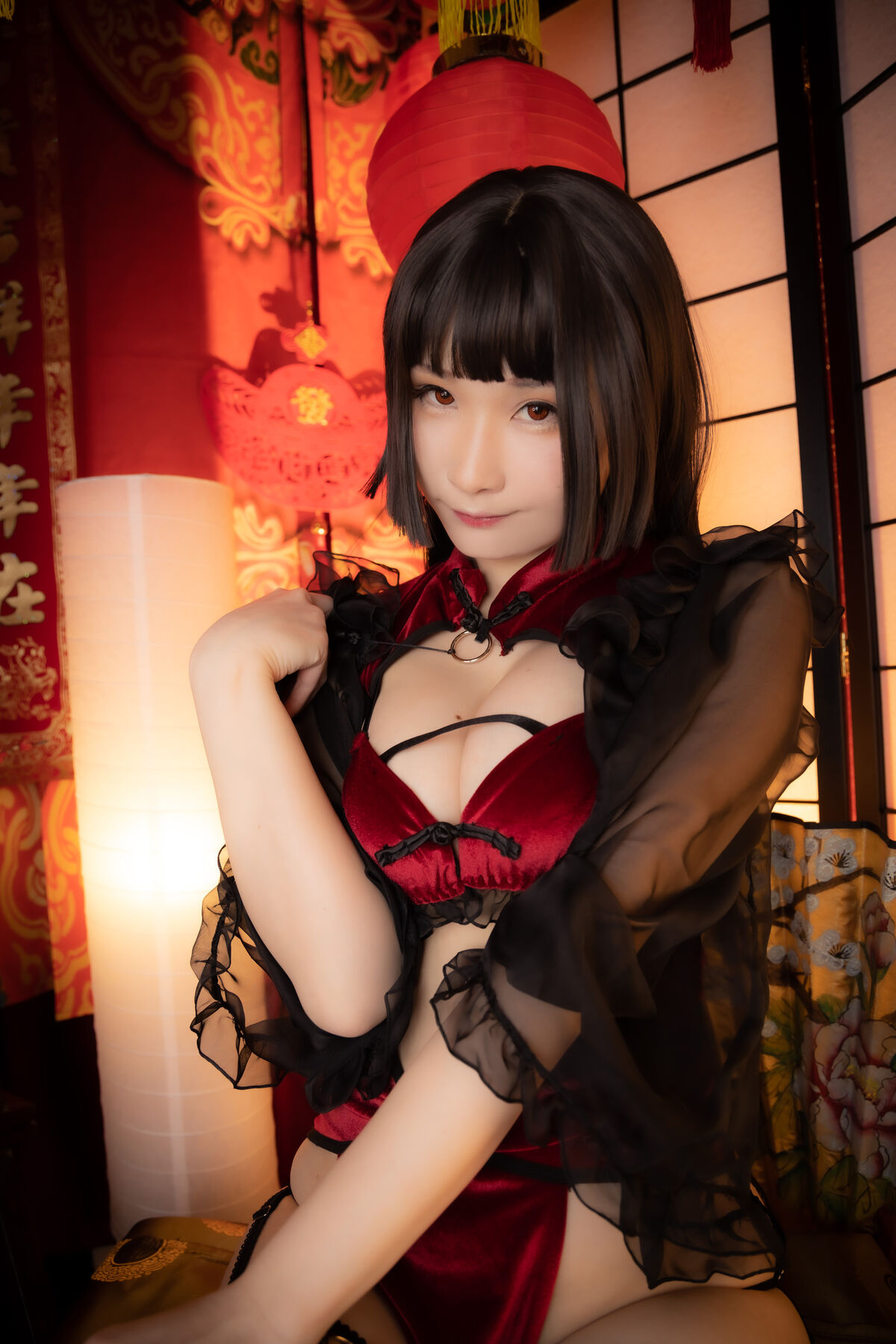 Coser@atsuki あつき Dl限定 Cheooooongsam オリジナルチャイナrom2 Red china 0033 6472428816.jpg