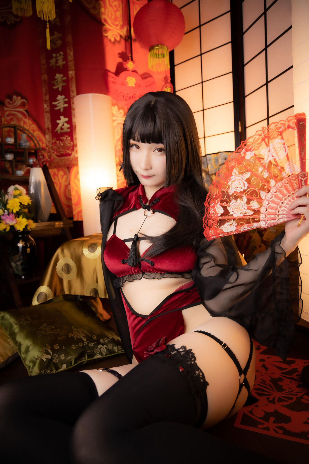 Coser@atsuki あつき Dl限定 Cheooooongsam オリジナルチャイナrom2 Red china 0034 4865044437.jpg