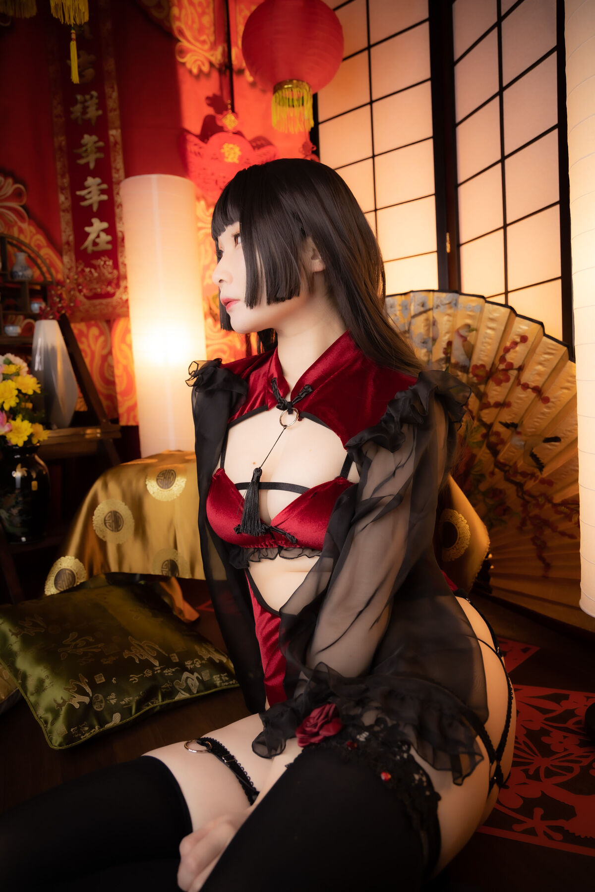 Coser@atsuki あつき Dl限定 Cheooooongsam オリジナルチャイナrom2 Red china 0045 8207029788.jpg