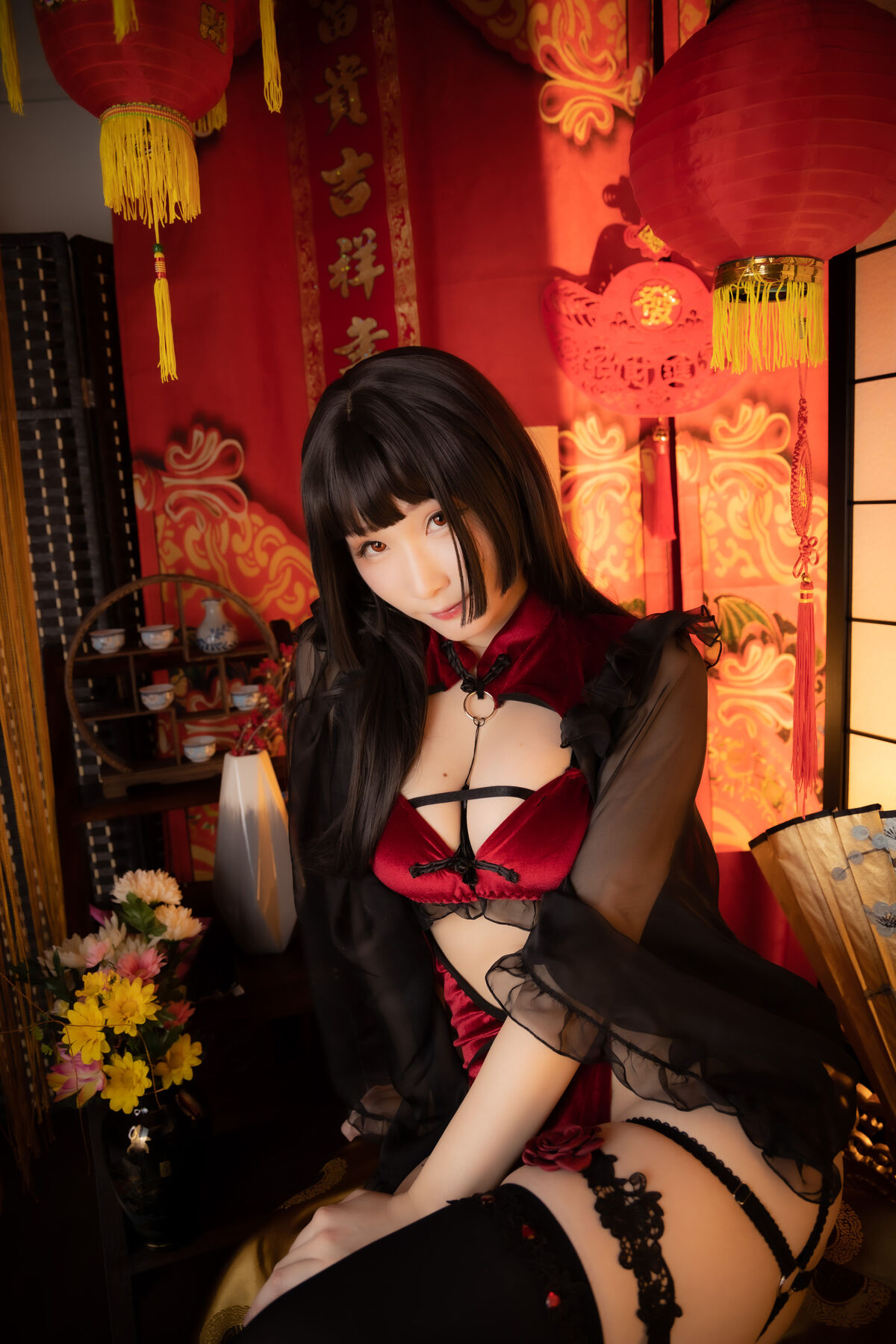 Coser@atsuki あつき Dl限定 Cheooooongsam オリジナルチャイナrom2 Red china 0046 9091670480.jpg