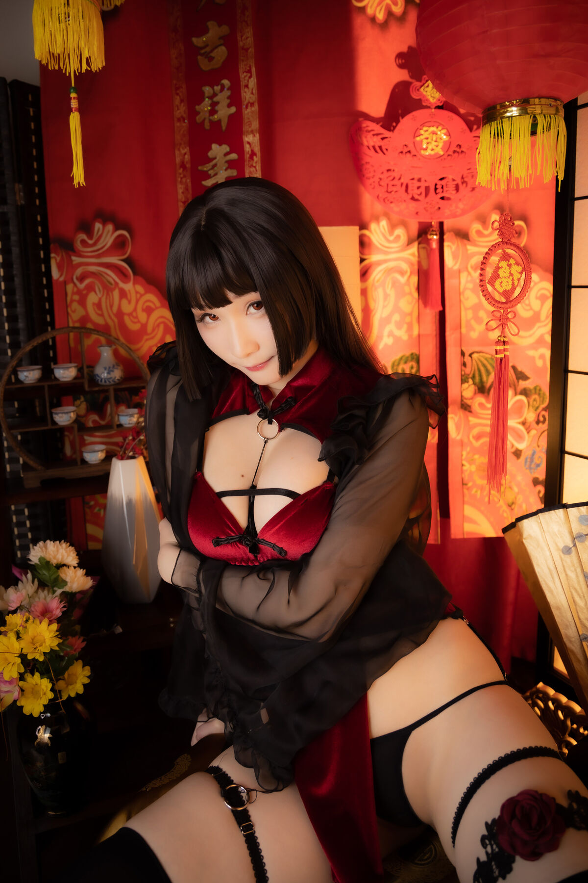 Coser@atsuki あつき Dl限定 Cheooooongsam オリジナルチャイナrom2 Red china 0047 1033272027.jpg