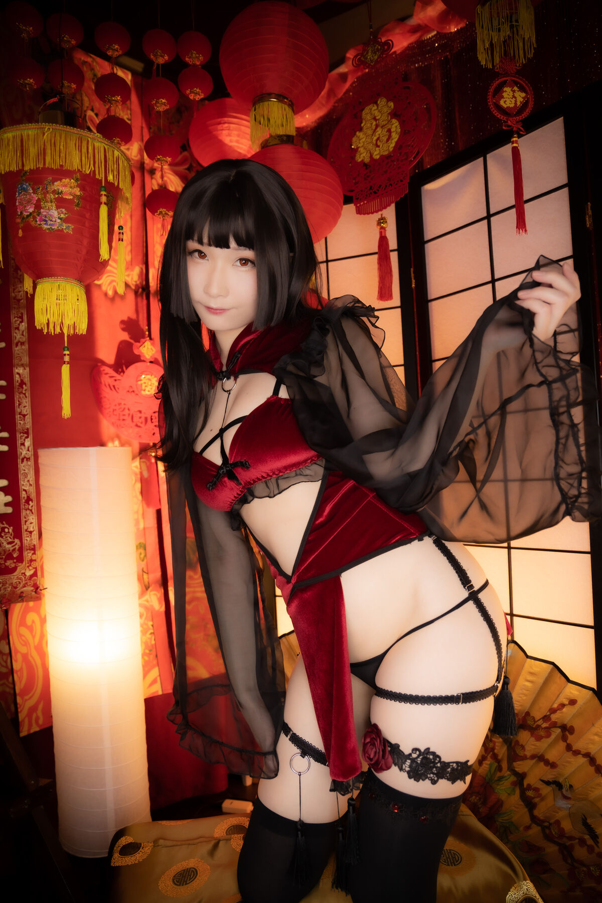 Coser@atsuki あつき Dl限定 Cheooooongsam オリジナルチャイナrom2 Red china 0049 9860112997.jpg