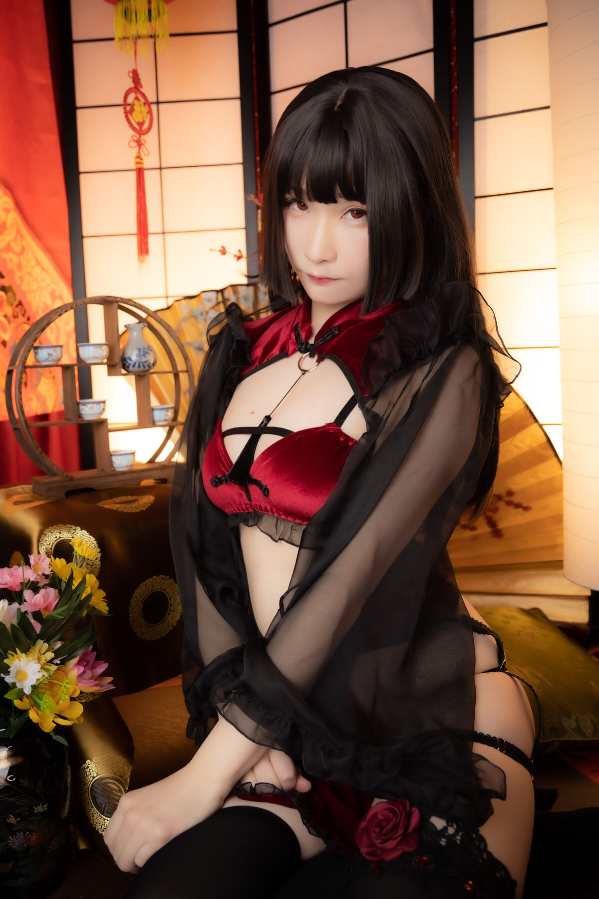 Coser@atsuki あつき Dl限定 Cheooooongsam オリジナルチャイナrom2 Red china 0062 8584906972.jpg