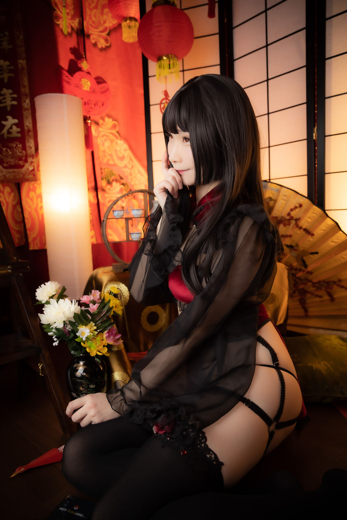 Coser@atsuki あつき Dl限定 Cheooooongsam オリジナルチャイナrom2 Red china 0065 8383447524.jpg