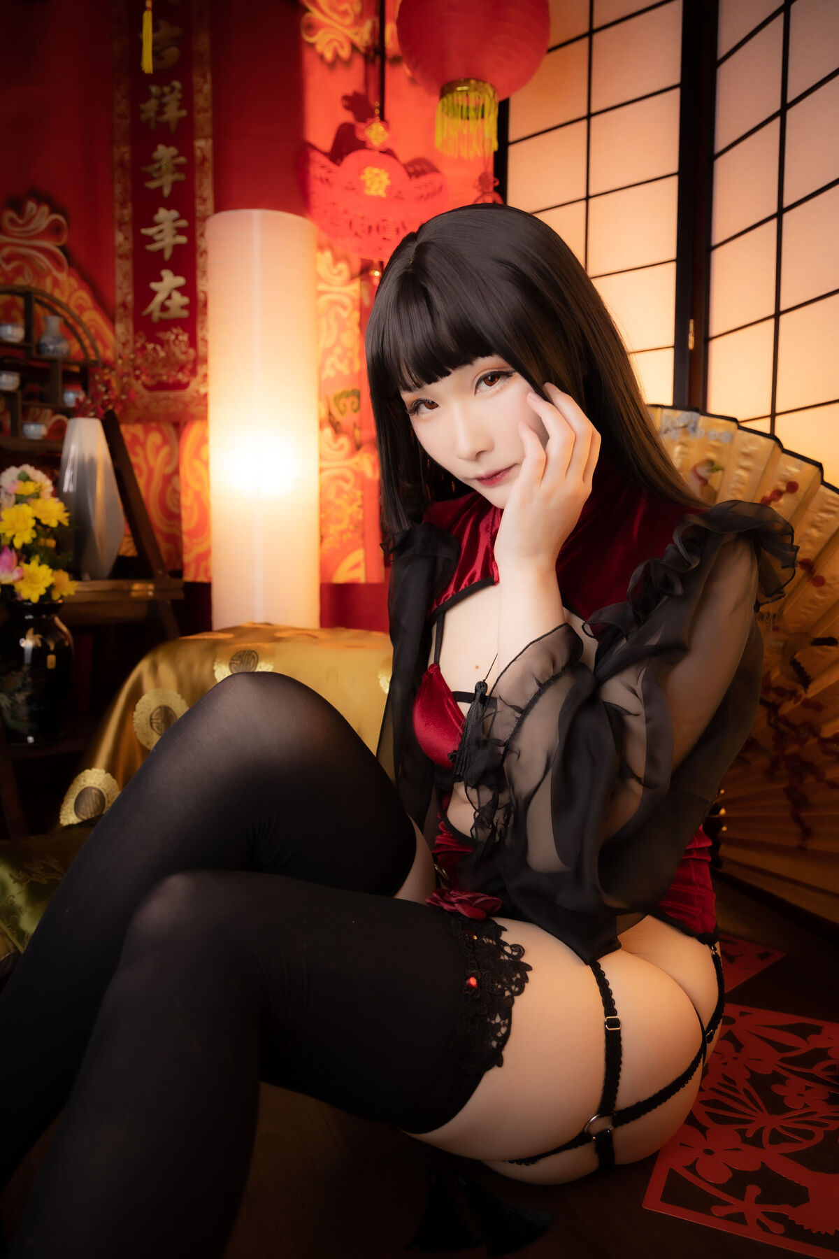 Coser@atsuki あつき Dl限定 Cheooooongsam オリジナルチャイナrom2 Red china 0067 4865271567.jpg