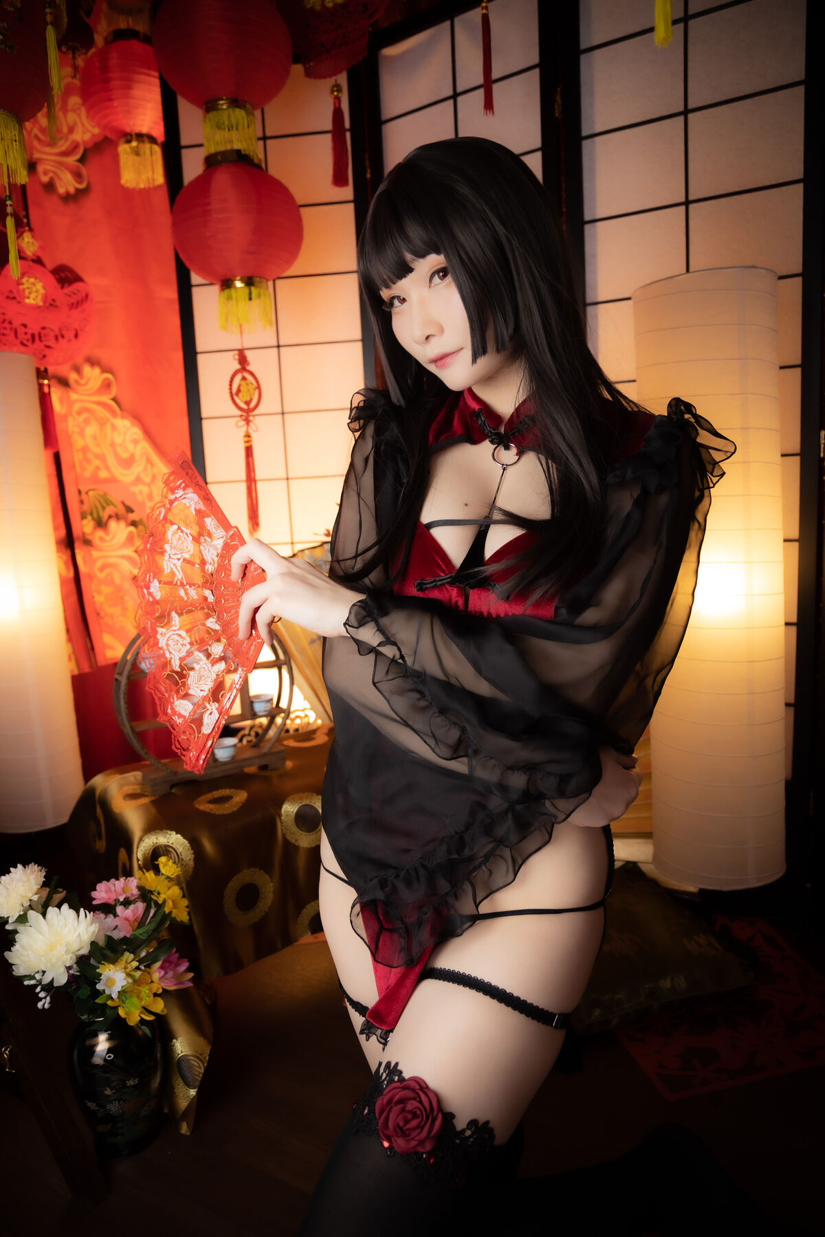 Coser@atsuki あつき Dl限定 Cheooooongsam オリジナルチャイナrom2 Red china 0071 9113572881.jpg