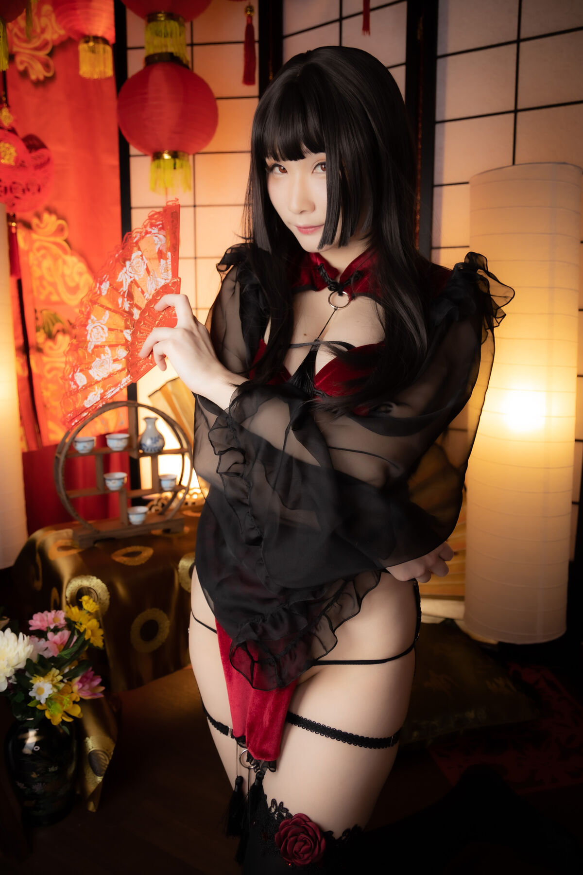 Coser@atsuki あつき Dl限定 Cheooooongsam オリジナルチャイナrom2 Red china 0072 3461372617.jpg