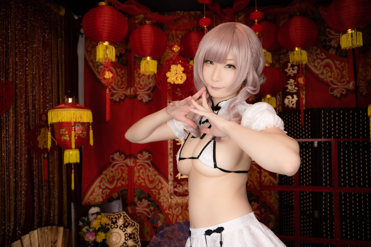 Coser@atsuki あつき Dl限定 Cheooooongsam オリジナルチャイナrom2 White china 0001 4188808358.jpg