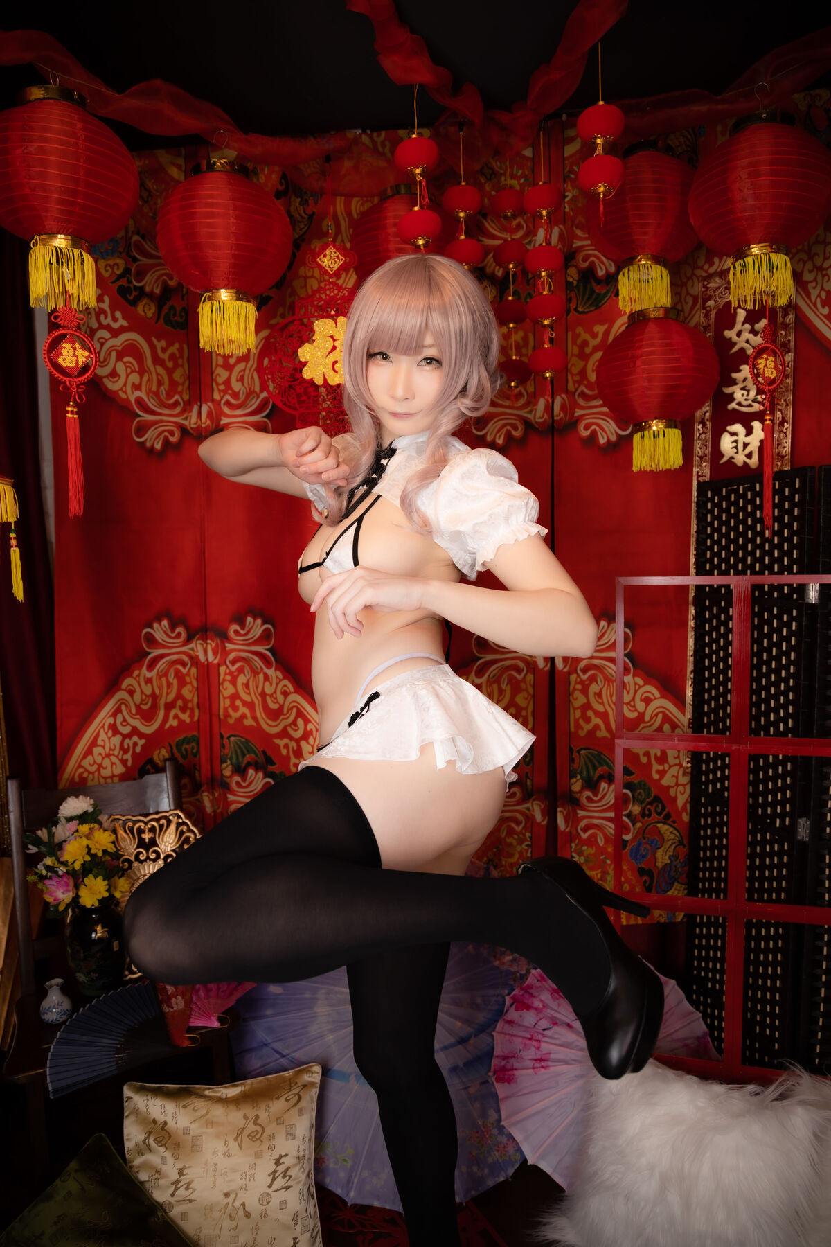 Coser@atsuki あつき Dl限定 Cheooooongsam オリジナルチャイナrom2 White china 0008 7140848021.jpg