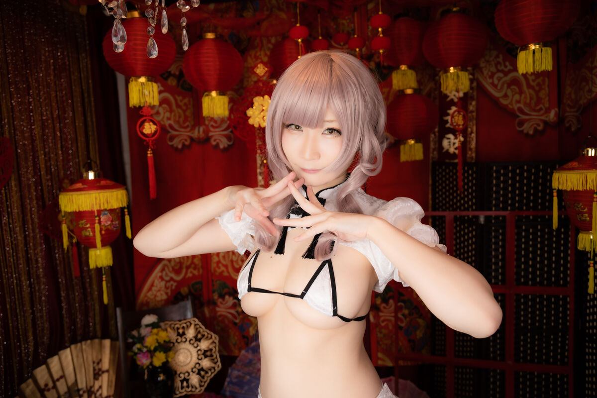 Coser@atsuki あつき Dl限定 Cheooooongsam オリジナルチャイナrom2 White china 0012 3039674937.jpg