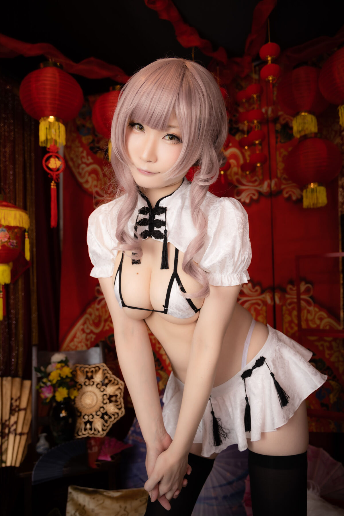 Coser@atsuki あつき Dl限定 Cheooooongsam オリジナルチャイナrom2 White china 0013 8714747037.jpg