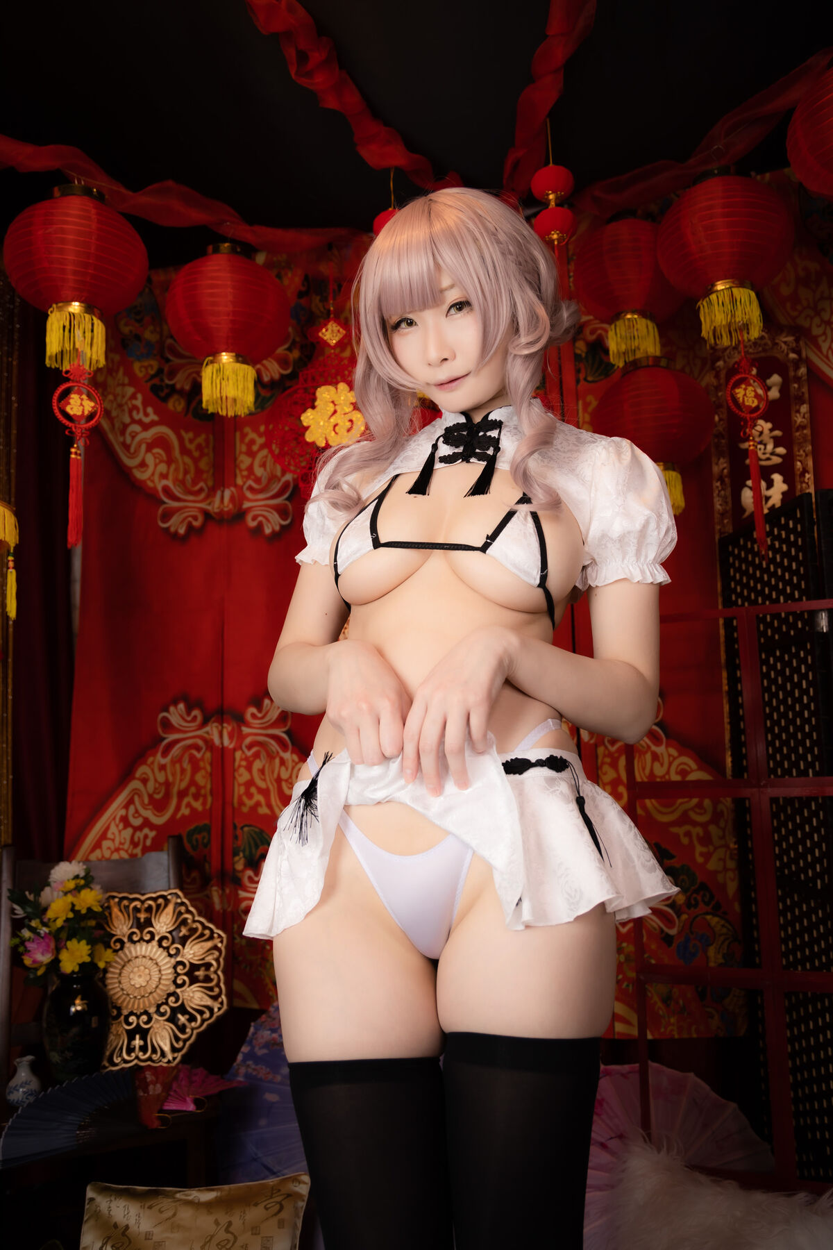 Coser@atsuki あつき Dl限定 Cheooooongsam オリジナルチャイナrom2 White china 0015 1401499611.jpg