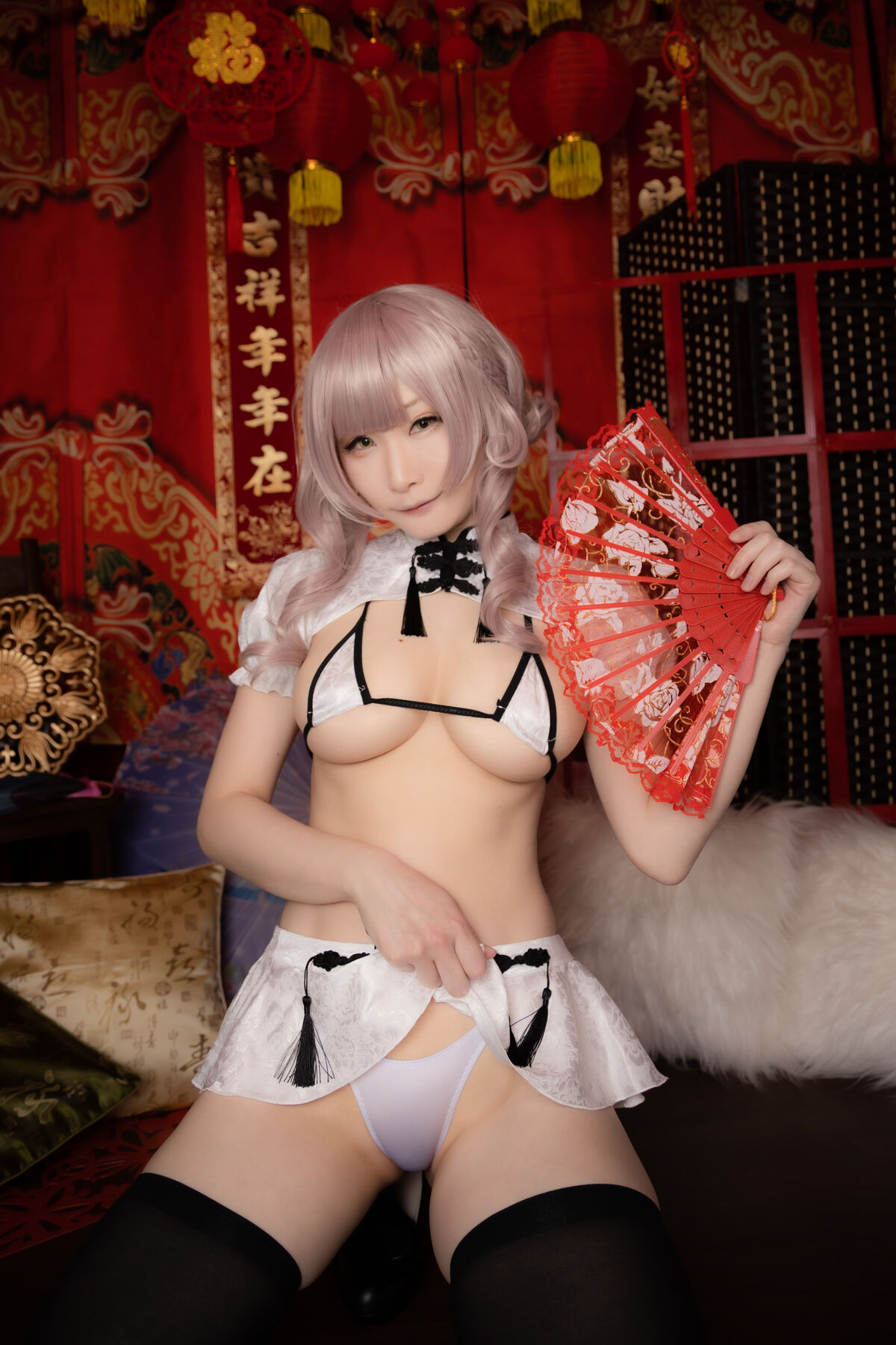 Coser@atsuki あつき Dl限定 Cheooooongsam オリジナルチャイナrom2 White china 0033 7236296316.jpg