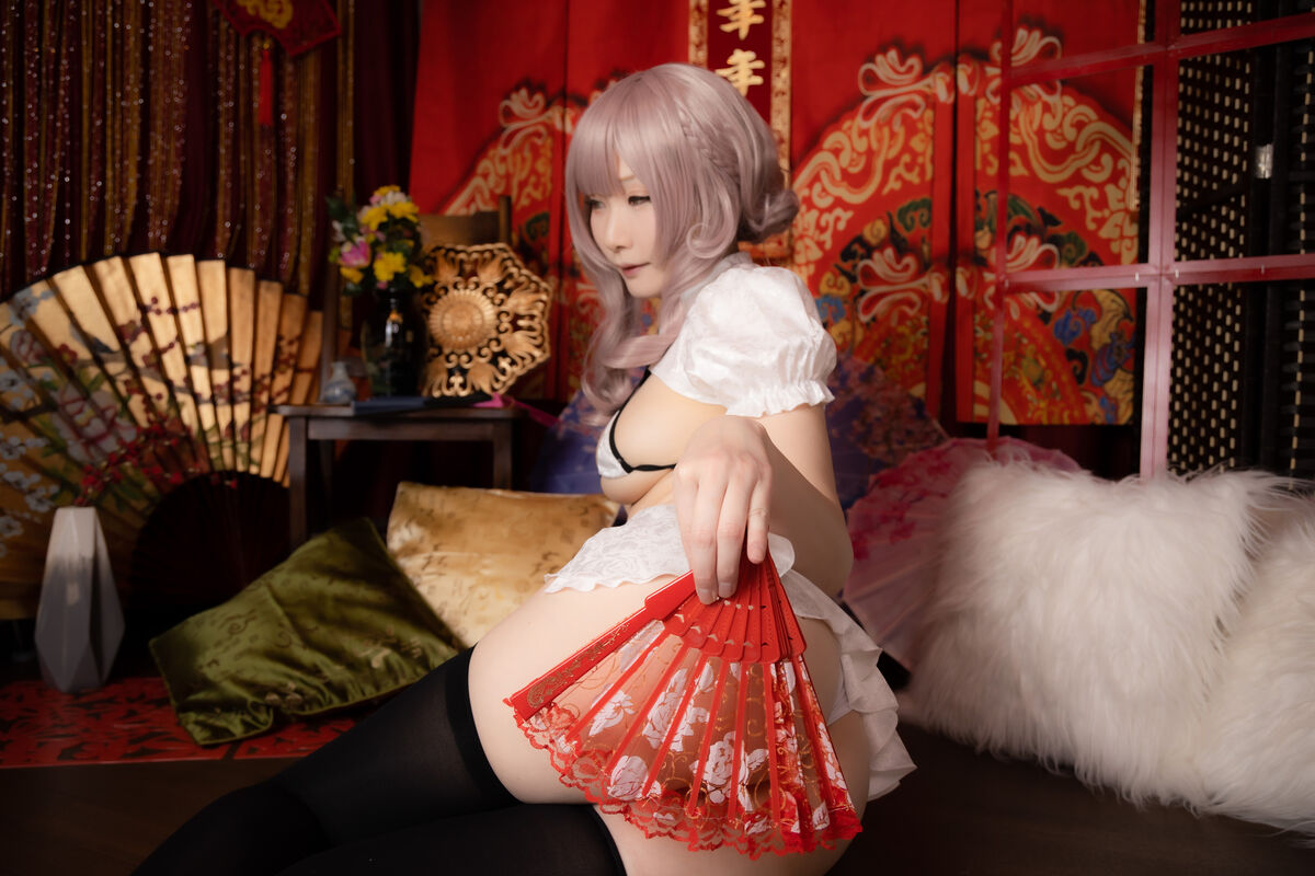 Coser@atsuki あつき Dl限定 Cheooooongsam オリジナルチャイナrom2 White china 0044 8086934394.jpg