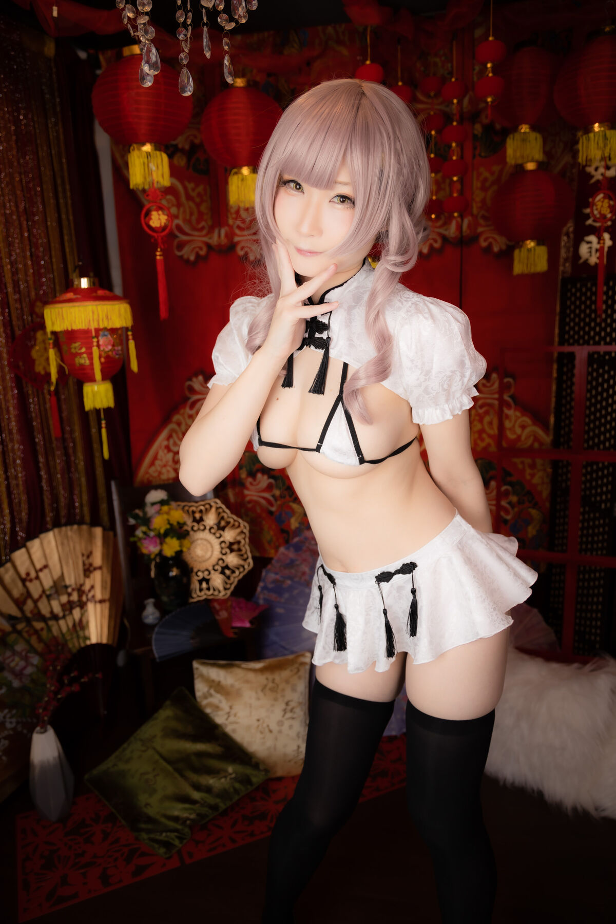 Coser@atsuki あつき Dl限定 Cheooooongsam オリジナルチャイナrom2 White china 0045 2830362329.jpg