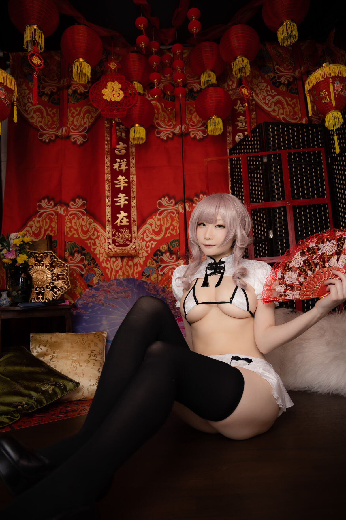 Coser@atsuki あつき Dl限定 Cheooooongsam オリジナルチャイナrom2 White china 0050 8834800045.jpg