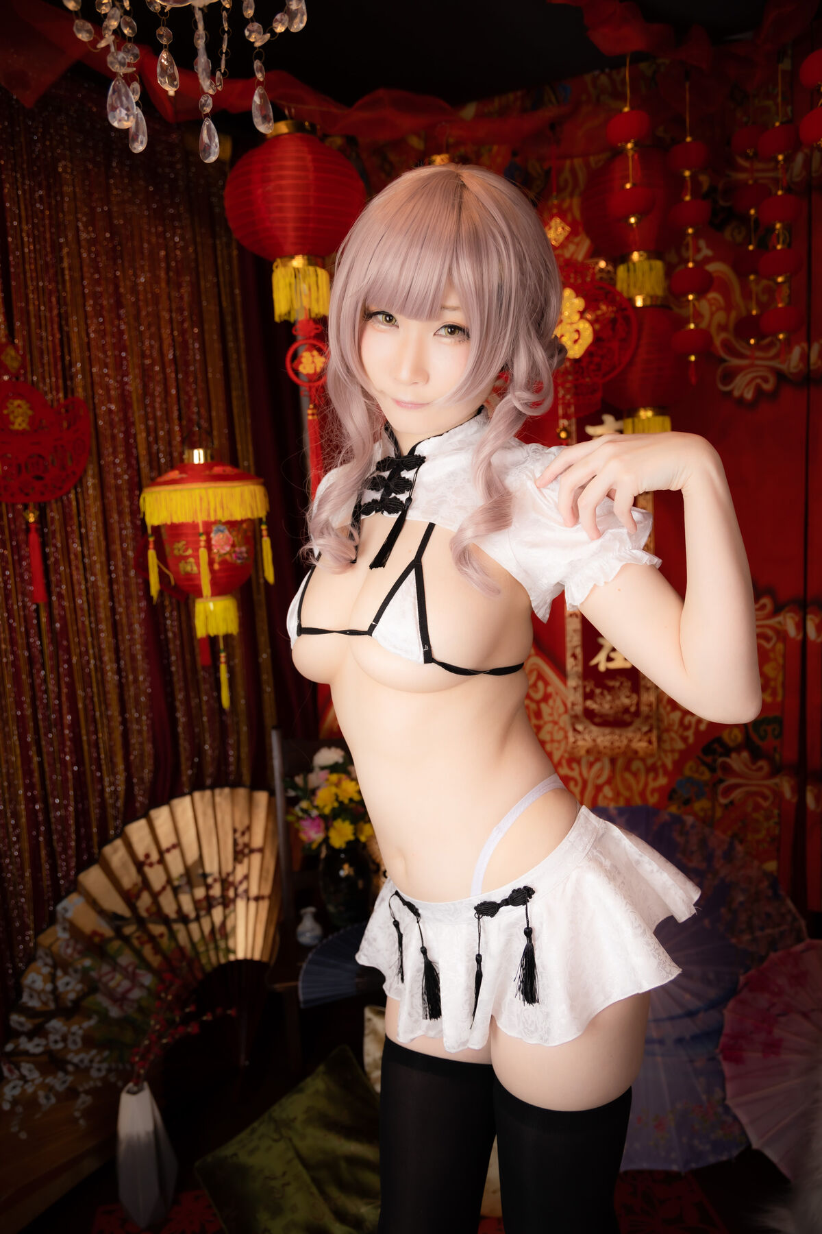 Coser@atsuki あつき Dl限定 Cheooooongsam オリジナルチャイナrom2 White china 0056 6956742401.jpg