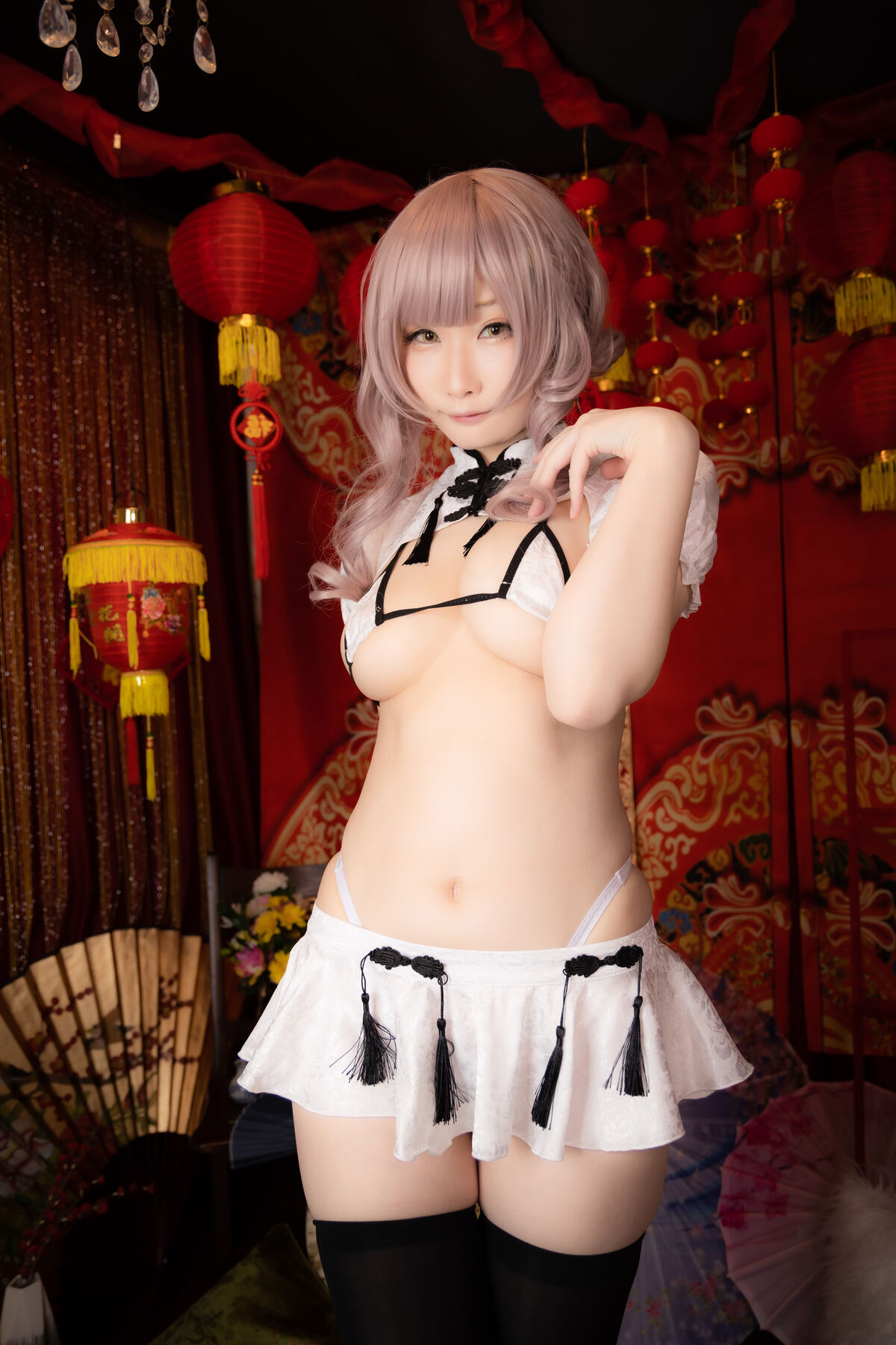 Coser@atsuki あつき Dl限定 Cheooooongsam オリジナルチャイナrom2 White china 0067 0500211505.jpg