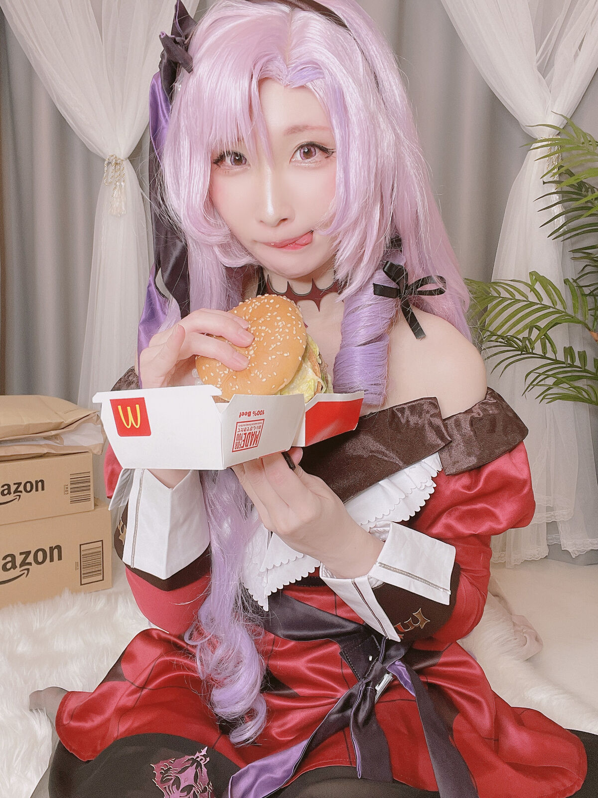 Coser@atsuki あつき Set Bonus Miss Salome セット特典 サロメ嬢ミニrom Nijisanji Part1 0005 5224771380.jpg