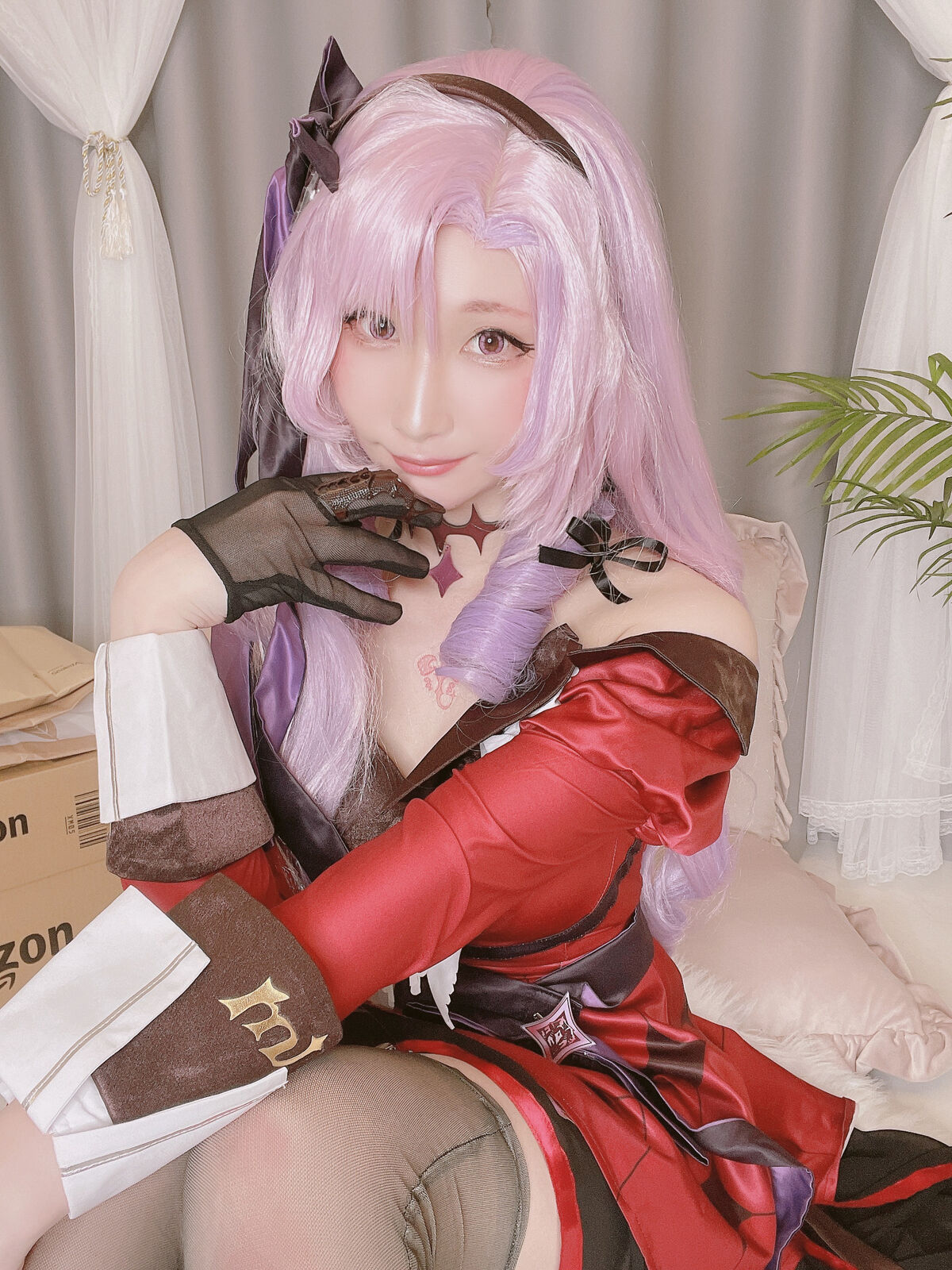 Coser@atsuki あつき Set Bonus Miss Salome セット特典 サロメ嬢ミニrom Nijisanji Part1 0033 9318630219.jpg